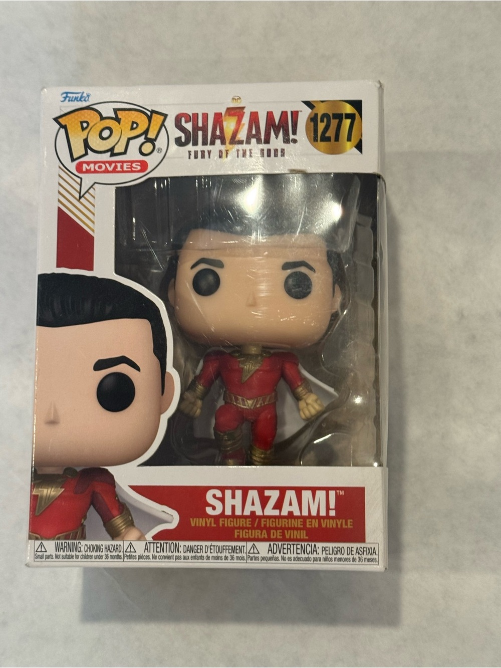 Funko POP! Shazam! Red & Gold Vinyl Figure #1277